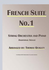French Suite No.1 Orchestra sheet music cover